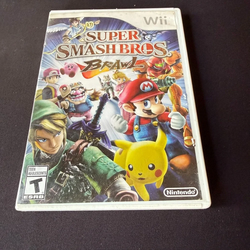 Super Smash Bros Brawl Nintendo Wii Game‎